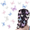 WILLBOND 18 Pieces Butterfly Hair Clip – Halloween Lace Bows Embroidery Hair Pins Accessories for Women (2 Sizes)