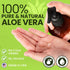 Honeyskin Soothing Aloe Vera Gel - Natural Ingredients for Relief from Sunburn and Dry Skin (8 Fl Oz)