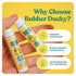 Rubber Ducky Lip Balm with SPF 44, Water Resistant Sunscreen Lip Balm, Vegan, Vanilla Flavor, Broad Spectrum Sunscreen