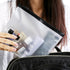 ProCase TSA Approved Clear Toiletry Bag, Durable Quart-Size Makeup Pouch, 2-Pack