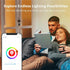 Orielis Bulbs, Bulb Bulb, Preset A60 E26 2.4GHz Bulb 9W, 806LM LED Smart Light Color Changing Light That Compatible