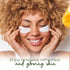 Vitamin C & Collagen Under Eye Patches - Reduces Dark Cirles, Wrinkles & Crow's Feet, Advanced Brightening Under Eye Pads - Cruelty Free Korean Skin Care For All Skin Types - 5 Pairs