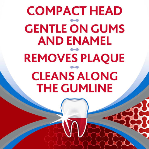 Parodontax Complete Protection Soft Toothbrush, 2 x 2 Pack for Healthy Gums and Strong Teeth