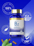 Carlyle Vitamin B-2 400mg | 180 Count | Non-GMO, Gluten Free Supplement | Riboflavin