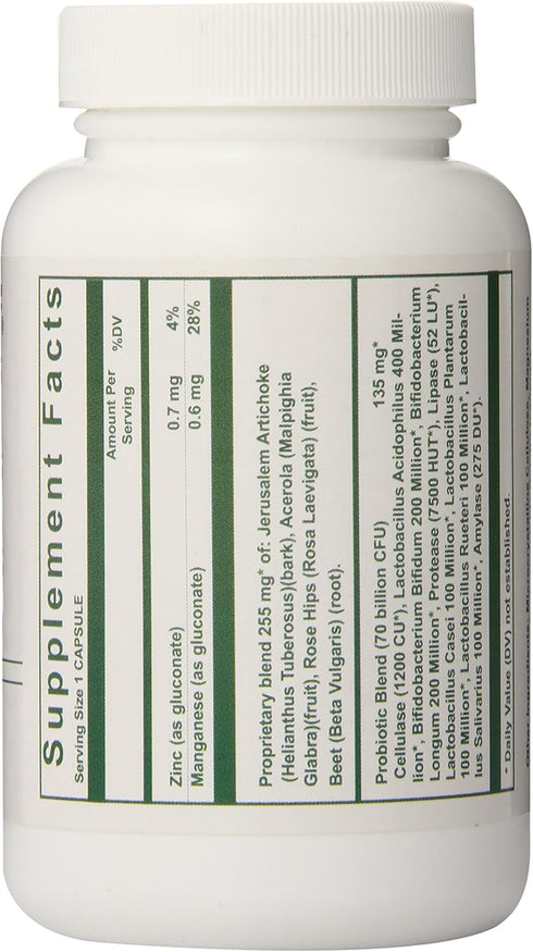 nutri-west Total Probiotics, 120 Capsules, 2.4 Ounce
