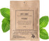Vegan Fluoride Free Toothpaste Powder, Organic Peppermint Essential Oil, Natural Whitening, 3.5 oz Jar