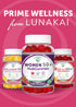 Lunakai Collagen Gummies with Biotin for Men & Women Over 50 - 60ct Anti-Aging Formula with Zinc, Vitamin C & E