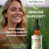 Immune 1200mg, Oregano Oil with Garlic Extract, Olive Leaf, Black Seed Oil & Ginger Support & Wellness No Sugar