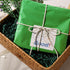 VGOODALL 2LB Green Crinkle Cut Paper, Shredded Confetti for Gift Basket Filling Holiday Box Wrapping
