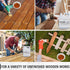 32 OZ Pure Tung Oil for Wood Finishing with Brush - Waterproof Wood Sealer for Indoor and Outdoor Use