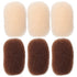 LALAFINA 6Pcs Hair Clips, Bump Up Hair Sponge Volume Insert Comb for Women DIY Hair Style