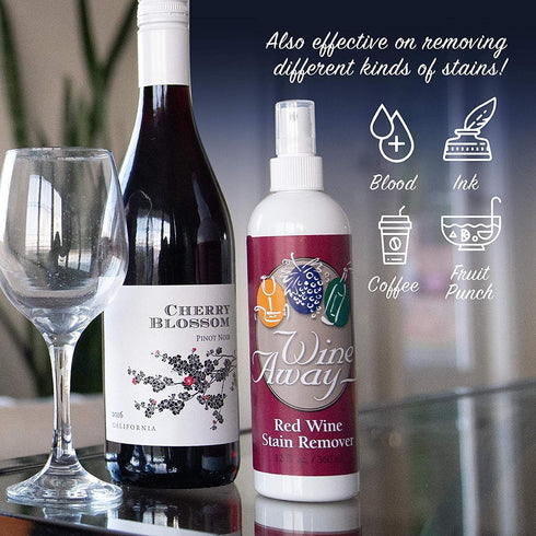 Wine Away Red Wine Stain Remover: 24 Fl Oz, Perfect for Fabric Upholstery and Carpet Cleaner Spray Solution