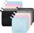 Tudomro 10 Pieces Double Sided Man Wash Cloths - Bath Exfoliating Body Face Washcloths (Multicolor, 10.2 x 8.7 Inch)