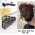 Metal Skull Hand Hair Clip, 1 Pcs Gunmetal Hair Claw Clip for Thin Hair, Punk & Y2K Style