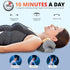 Wifamy 3s Heated Neck Stretcher for Pain Relief, Neck and Shoulder Relaxer, Cervical Traction Device