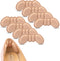 Heel Pads for Shoes That are Too Big, 4 Pairs Foamed Cotton Heel Cushions for Pain Relief & Improved Fit
