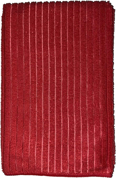 Set 6, 16" 19". of Apple and Pear Fruit Design Microfiber Kitchen Towels/Bar Mop, Ultra-Absorbent & Fast Drying Size :