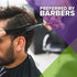 Mars Wellness 4 Piece Professional Comb Set - Black USA MADE Fine Pro Tail Combs for Men and Women