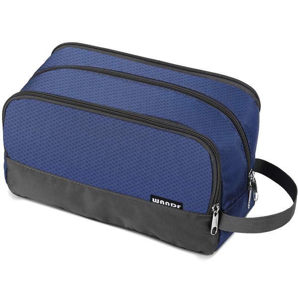 Toiletry Bag for Men, Hanging Dopp Kit, Water Resistant Shaving Bag for Traveling (Royal Blue)