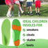 Ailaka Kids Orthotic Cushioning Arch Support Shoe Insoles for Flat Feet and Heel Pain Relief