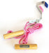 RangeMaster PinkPulley Cancer Care Shoulder Pulley, Aids in Recovery and Rehabilitation, Metal Bracket Included