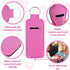 Tudomro 40 Pack Colorful Lipstick Keychain Holder with Clip for Women