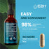Liver Cleanse Detox & Repair, Herbal Liver Support Milk Thistle Supplement, 2 Fl Oz by E2H