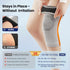 JOMVD Knee Compression Sleeve for Men & Women Knee Brace for Knee Pain, Arthritis, ACL & Meniscus Tear, Circulation