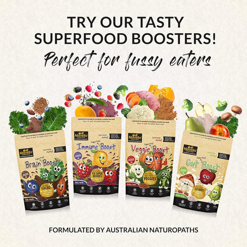 Vegetable Powder for Kids - Veggie Boost Probiotics, Super Greens, Nutritious Supplement, 3.52oz (100g)