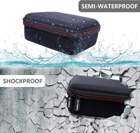 LTGEM Hard Case for FlexSeries Electric Head Hair Shaver - Travel Storage Bag (Only Case Sale)