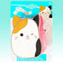 LUV HER Butterfly Hair Clip - Cute Clip with Your Favorite Squish Characters, Soft Claw Clips for Ages 3+