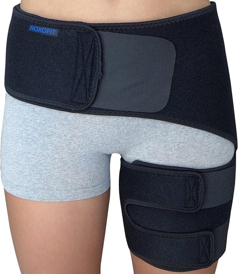 Hip Brace for Sciatica Pain Relief, Compression Wrap for Sciatic Nerve, Groin Injury, SI Belt Support