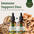 Immune Immunity 28-Day HERBAMAMA Turkey Tail Tincture - Vegan Support & Digestive Cleanse with Turkey Tail Mushroom
