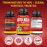 Organic Gotu Kola Extract Capsules - 90 Counts with Reishi, Cordyceps, Rosemary, Ginkgo Biloba & Valerian Root