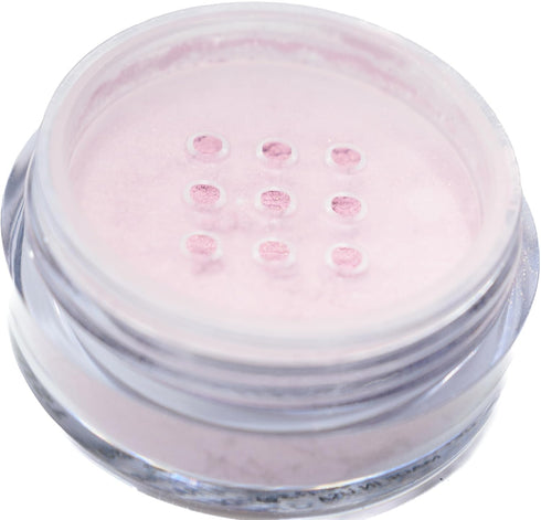 Glistening Carnation Light Bright Pale Pink Mineral Single Loose Powder Eyeshadow, Talc & Paraben Free