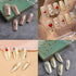 12 Sheets Star Nail Stickers, 3D Self-Adhesive Gold Silver Moon Heart Design for Nail Art Decoration Accessories