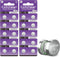 Cotchear 20Pcs AG9 1.5V Button Cell Batteries, Coin Battery AG9 194 LR936 SP394