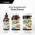 BIO KRAUTER Uric Acid Support Tincture, Natural Kidney Supplement with Tart Cherry, Milk Thistle, Turmeric, Vegan Drops