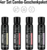 Set Pack 4-120 ML Dude's Love -Organic Safe to Lick Body Massage Oils for Couples Sensual Massage Oil Gift | Romantic