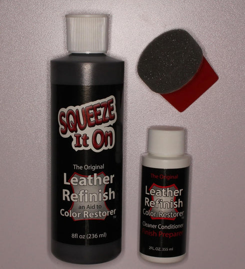 Leather Refinish Color Restorer Aid, 1 Ounce Tester Bottle (Autumn Red) - Leather & Vinyl Repair