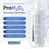 ProH2O2 Natural Mouthwash and Salt Swish by Thrival Labs - 16 Fluid Ounces with Press Top Dispensing