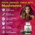 Yi Nutrition 15-in-1 Gummies 10:1 Immunity 90 Gummies Sugar-Free Mushroom Complex Extract - Lion's Mane, Cordyceps