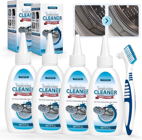 Home Cleaner Gel, Effective for Washing Machine, Refrigerator Strips, Grout Cleaner for Shower, Kitchen Sinks (20 fl oz)