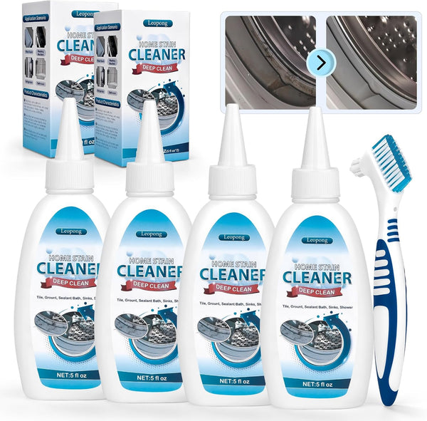 Home Cleaner Gel, Effective for Washing Machine, Refrigerator Strips, Grout Cleaner for Shower, Kitchen Sinks (20 fl oz)