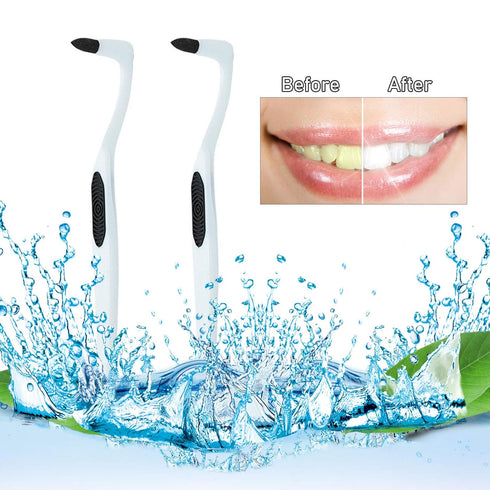 HRASY 3 Pack, Teeth Stain Remover Tooth Stain Plaque Remover Tooth Whitening Polishing Cleaning Kit, White