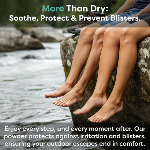 Lemon Eucalyptus Shoe Deodorizer Spray & Foot Powder Bundle - Natural Freshness