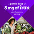Gummy 30 60 Count Vitafusion Iron Vitamin Supplement, Supports Red Blood Cell Production*, Guava Hibiscus Flavor