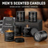 HOMAMAMOON Set 6 Pack Mens Scented Candles Soy Wax Aromatherapy Candles for Men, Masculine Scented Candles