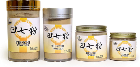 100% Pure Tienchi Powder Pseudoginseng Notoginseng Sanqi Powder 120mesh (2oz)