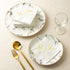 Crisky Napkins Mr and Mrs Gold Cocktail Beverage Dessert, 100 Pcs for Wedding Party Decorations